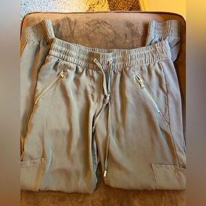 Olive Green Capri Joggers Size S
